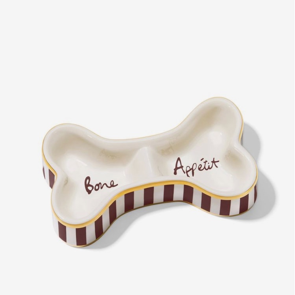 Henri Bendel Bone Appetit Dog Bowl
